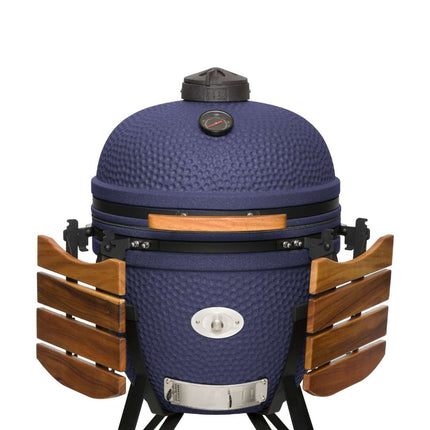 Keij Kamado Legend XLarge Mat Blauw Walnoot - 23 Inch