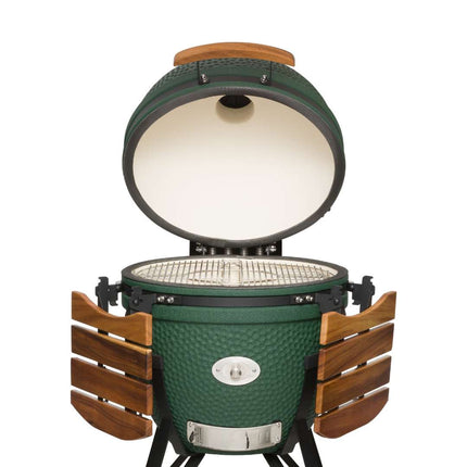 Keij Kamado Legend XLarge Mat Groen Walnoot - 23 Inch