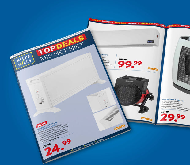 Lees de nieuwste KlusWijs folder!