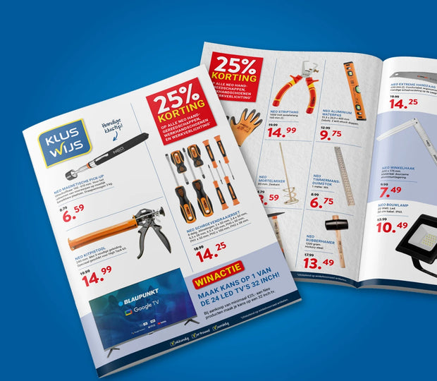Lees de nieuwste KlusWijs folder!