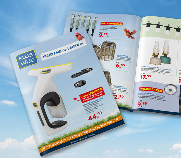 Lees de nieuwste KlusWijs folder!