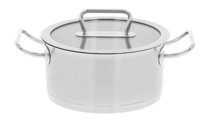 Demeyere Diverto Kookpan met glazen deksel - 18 cm