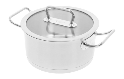 Demeyere Diverto Kookpan met glazen deksel - 18 cm