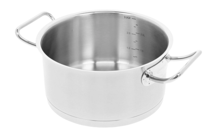 Demeyere Diverto Kookpan met glazen deksel - 18 cm