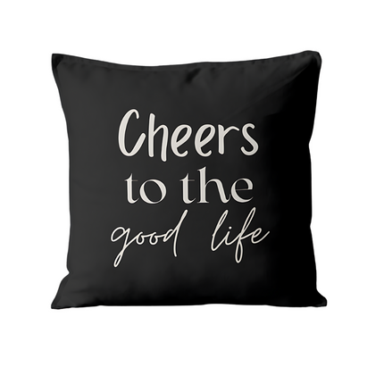 The Big Gifts Kussen Cheers 40x40 cm – Binnen & Buiten