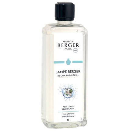 Lampe Berger Navulling Aqua Céleste 1L – Fris & Rustgevend