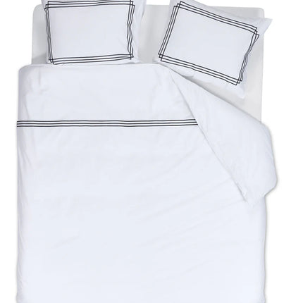 Beddinghouse Riviera Maison Dekbedovertrek Leandro Navy 240x200/220 cm