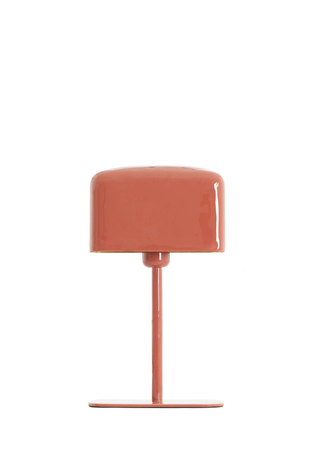 Light & Living, tafellamp ELENIE, 20x10x36 cm glans donker koraal