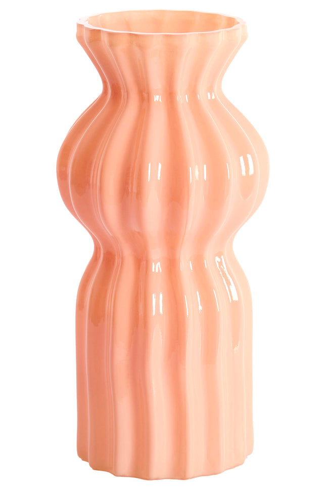 Light & Living, vaas TERENTO, 16x33,5 cm, glas roze