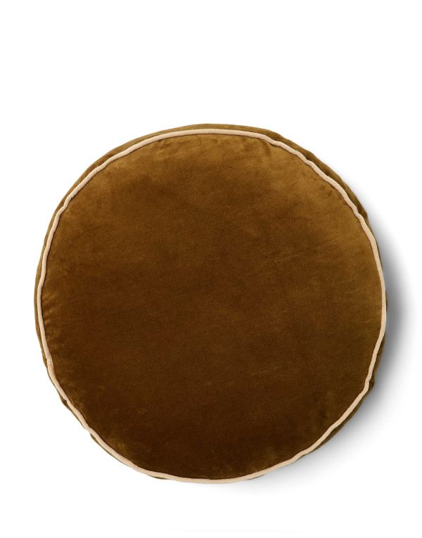 Essenza Sierkussen Lio Slate brown 45 cm rond