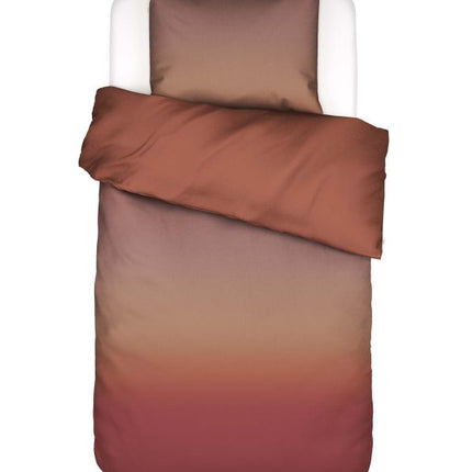 Essenza Dekbedovertrek Lunare terracotta 140x200/220 cm