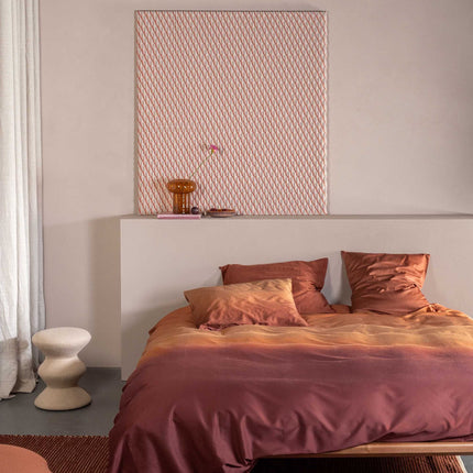 Essenza Dekbedovertrek Lunare terracotta 140x200/220 cm