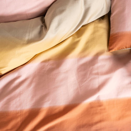 Essenza Dekbedovertrek Lunare Warm clay 140x200/220 cm