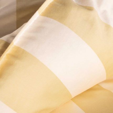 Essenza Dekbedovertrek Minte stripe yellow 240x200/220 cm, showmodel