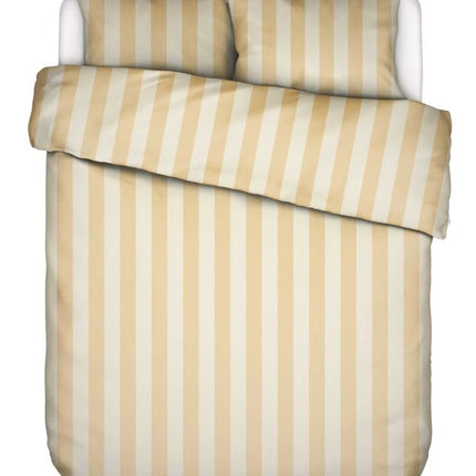 Essenza Dekbedovertrek Minte stripe yellow 240x200/220 cm, showmodel