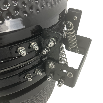 Keij Kamado Pro Compact Glanzend Zwart  15 Inch