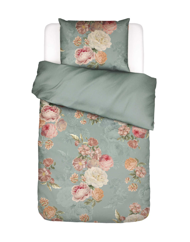 Essenza Dekbedovertrek Orianna Dusty Teal 140x200/220 cm