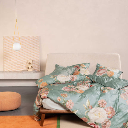 Essenza Dekbedovertrek Orianna Dusty Teal 140x200/220 cm