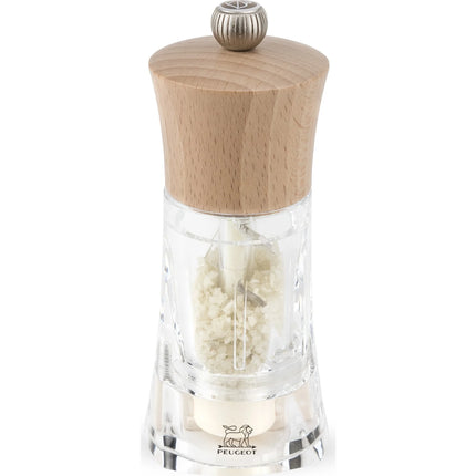 Peugeot Oleron Zoutmolen voor vochtig zout acryl/naturel - 14 cm