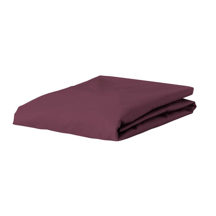 Essenza Hoeslaken Percale Marsala 90x210 cm