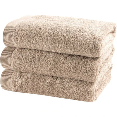 Como handdoek 50x100 cm beige