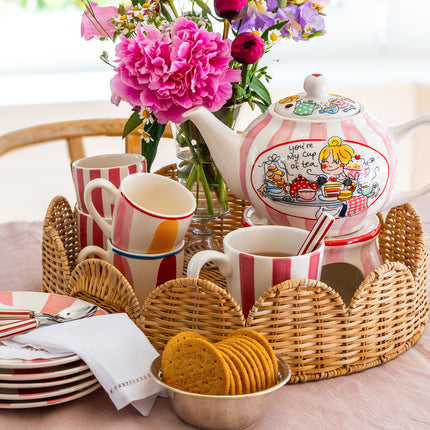 Blond Amsterdam EB Theepot Time For Tea - Roze