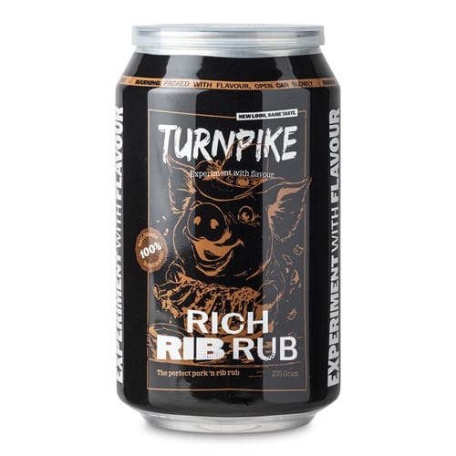 Turnpike Smokers Rich Rib Rub – 250g