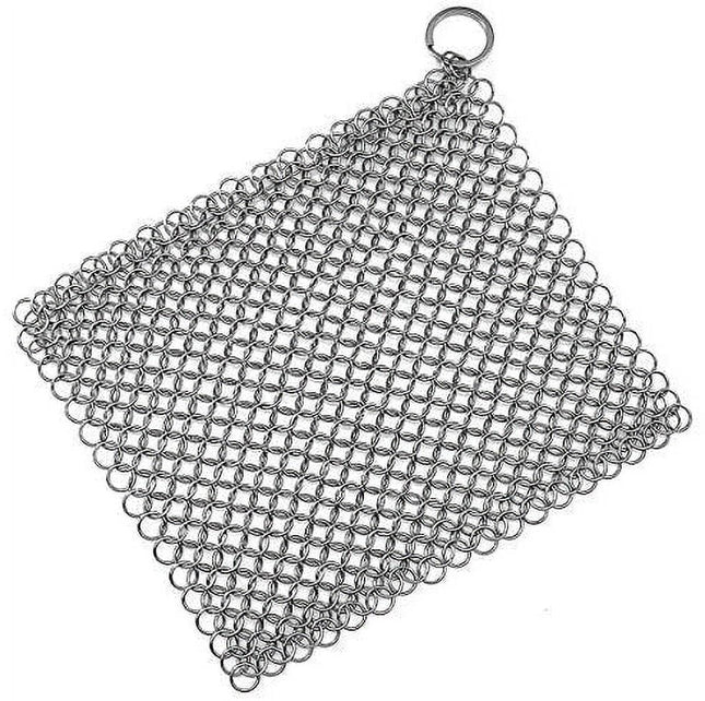 Keij Kamado Scrubber RVS – Roestvrij Staal 20x20 cm