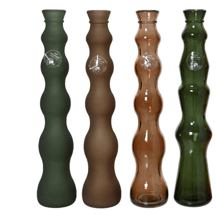 Vaas recycled glas - Ø 7 x h. 32 cm