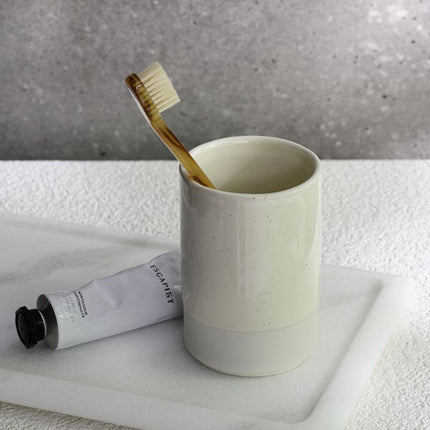 SEALSKIN sablon Beker off-white