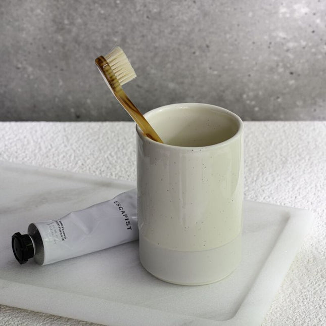 SEALSKIN sablon Beker off-white