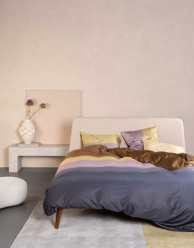 Essenza Dekbedovertrek Seraphine Slate brown 240x200/220 cm