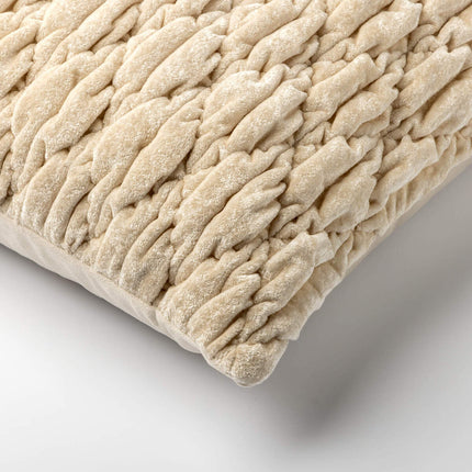 Dutch Decor Sierkussen Zion 45x45 cm Tofu