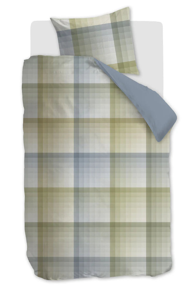 Beddinghouse Dekbedovertrek Suma Green 140x200/220 cm