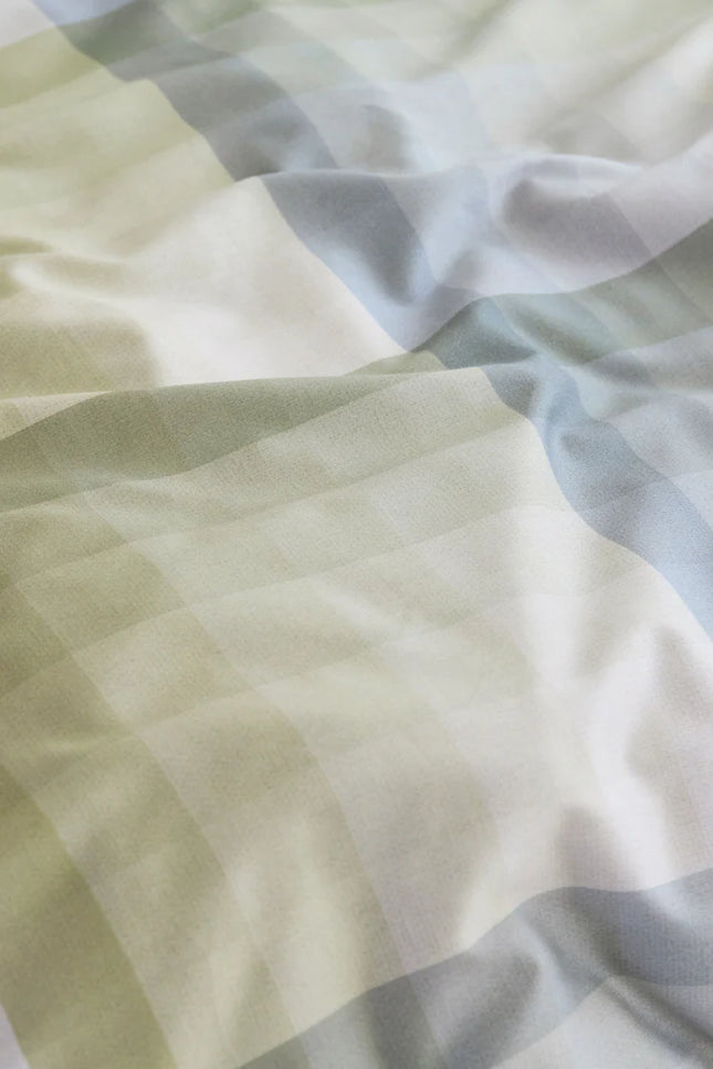 Beddinghouse Dekbedovertrek Suma Green 140x200/220 cm