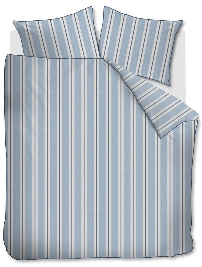 Beddinghouse Riviera Maison Dekbedovertrek Silvan Blue 240x200/220 cm