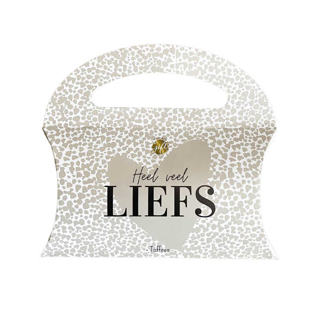 The Big Gifts Snoeptasje – Heel veel liefs, 17x10x3,2 cm