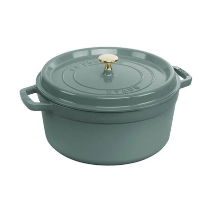 Staub Braad-/stoofpan 26 cm - Eucalyptus