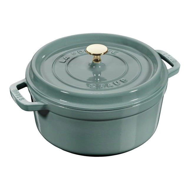 Staub Braad-/stoofpan 24 cm - Eucalyptus