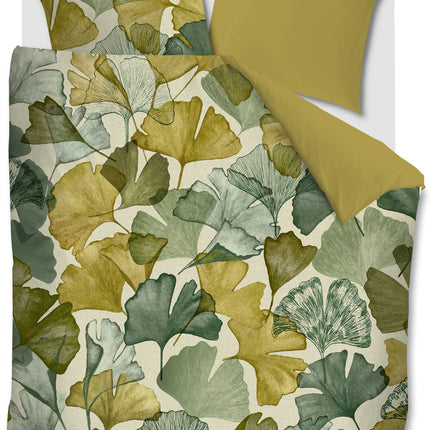 Beddinghouse Dekbedovertrek Suma Green 240x200/220 cm