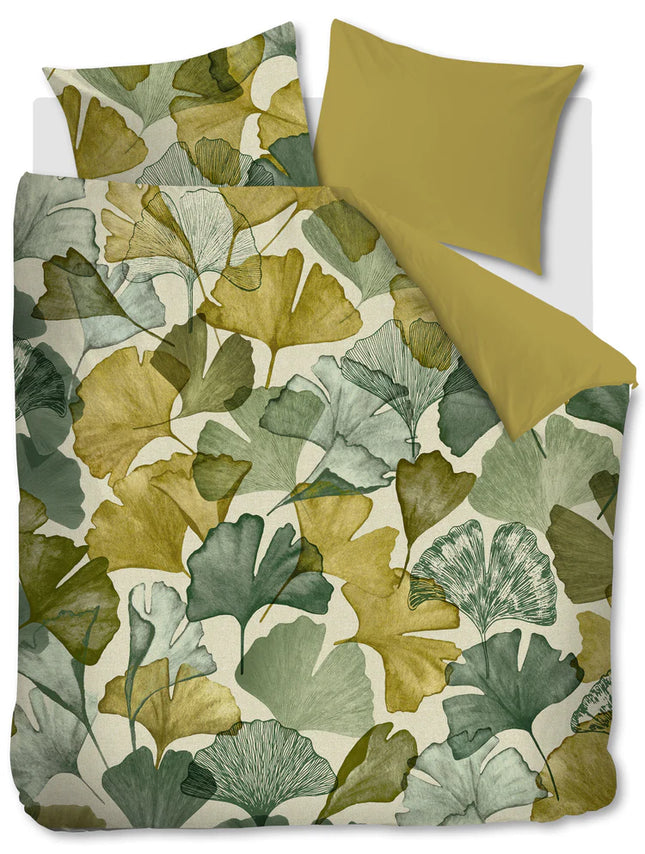 Beddinghouse Dekbedovertrek Suma Green 240x200/220 cm