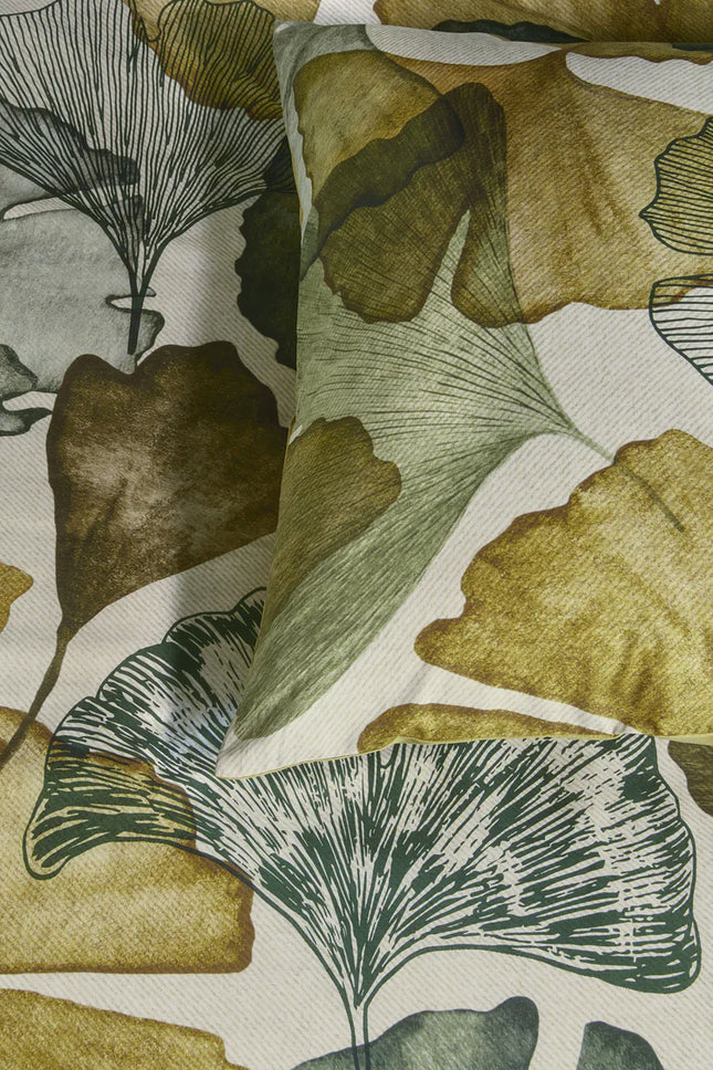 Beddinghouse Dekbedovertrek Suma Green 240x200/220 cm