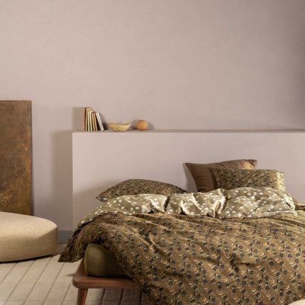 Essenza Dekbedovertrek Suri, Slate Brown 140x200/220 cm
