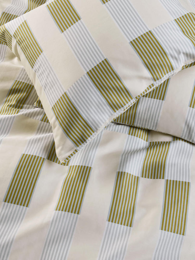 Marco Polo Dekbedovertrek Sverre Bright Pea 240x200/220 cm