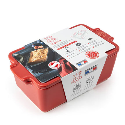Peugeot Appolia Keramische Terrine met Pers 20 cm - Rood