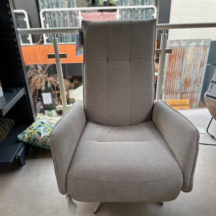 HK Fauteuil LIEKE 3 motoren + gaslift poot Polaris Greige PBV9