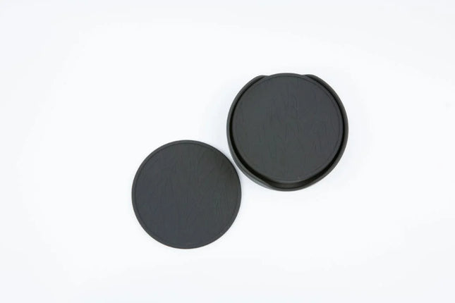 Tools2Cook Glas onderzetter set 7 dlg - black pepper